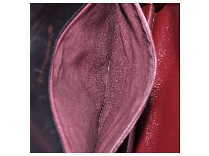 Borsa a tracolla CHANEL Matelasse in pelle d'agnello nera con CC dorato Auth 203208 Nero D'oro - vista 28