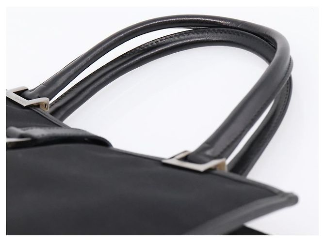 Borsa GUCCI Jackie Canvas Nero Argento 002 1065 Auth 203243A - vista 8