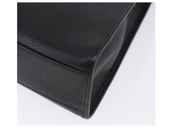 Autre Marque Borsa a tracolla SAINT LAURENT in pelle nera e oro Auth ka6131 Nero - vista 11