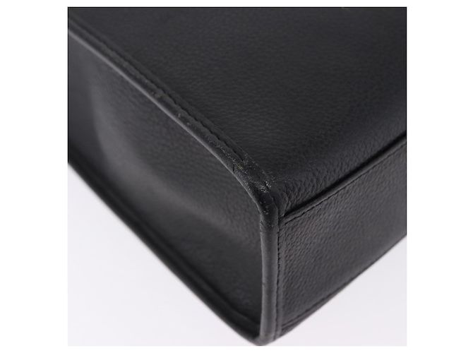Autre Marque Borsa a tracolla SAINT LAURENT in pelle nera e oro Auth ka6131 Nero - vista 12
