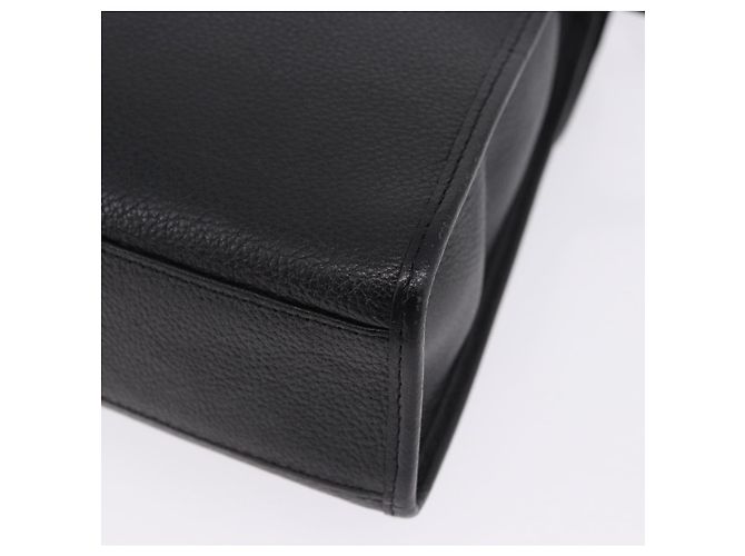 Autre Marque Borsa a tracolla SAINT LAURENT in pelle nera e oro Auth ka6131 Nero - vista 13