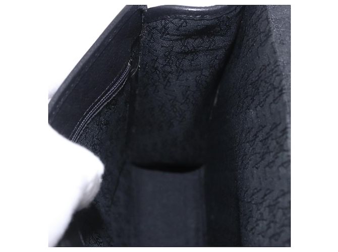 Autre Marque Borsa a tracolla SAINT LAURENT in pelle nera e oro Auth ka6131 Nero - vista 23