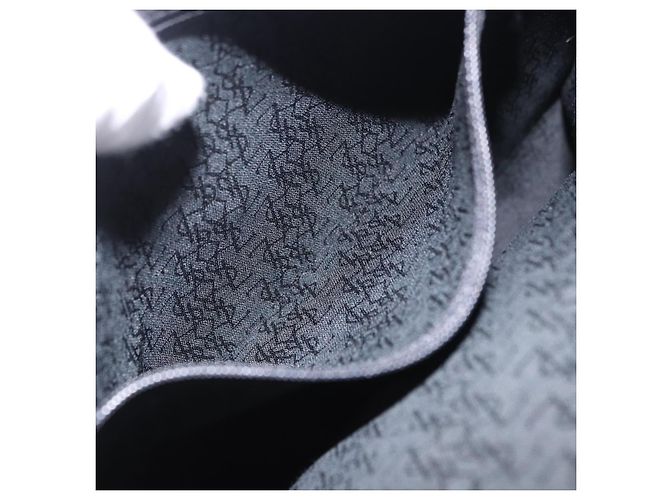Autre Marque Borsa a tracolla SAINT LAURENT in pelle nera e oro Auth ka6131 Nero - vista 25
