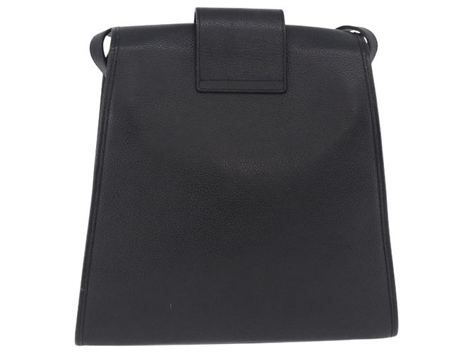 Autre Marque Borsa a tracolla SAINT LAURENT in pelle nera e oro Auth ka6131 Nero - vista 3