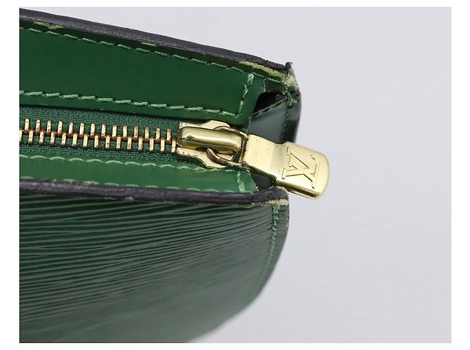 LOUIS VUITTON Borsa Shopping Epi Saint Jacques Green M52274 LV Auth 203777 Verde - vista 10