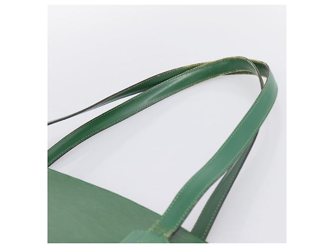 LOUIS VUITTON Borsa Shopping Epi Saint Jacques Green M52274 LV Auth 203777 Verde - vista 14