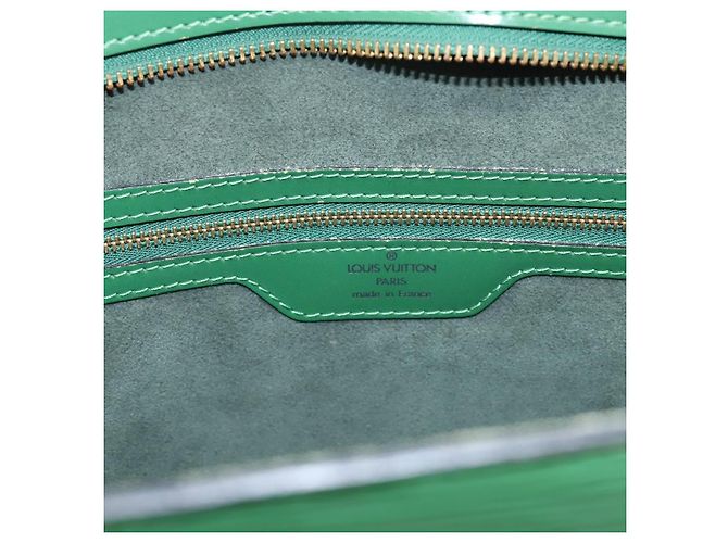 LOUIS VUITTON Borsa Shopping Epi Saint Jacques Green M52274 LV Auth 203777 Verde - vista 20