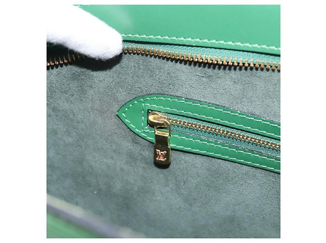 LOUIS VUITTON Borsa Shopping Epi Saint Jacques Green M52274 LV Auth 203777 Verde - vista 23