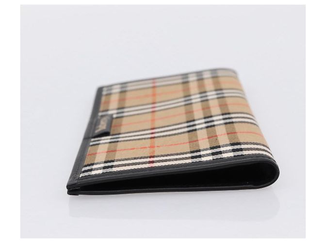 Burberrys Nova Check Planner Canvas Beige Auth BA15694 - view 4