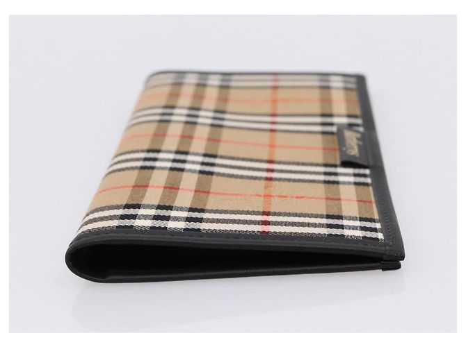 Burberrys Nova Check Planner Canvas Beige Auth BA15694 - view 5
