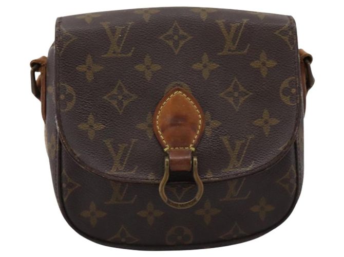 LOUIS VUITTON Borsa a tracolla Monogram Saint Cloud PM M51244 LV Auth 201329 Monogramma - vista 13