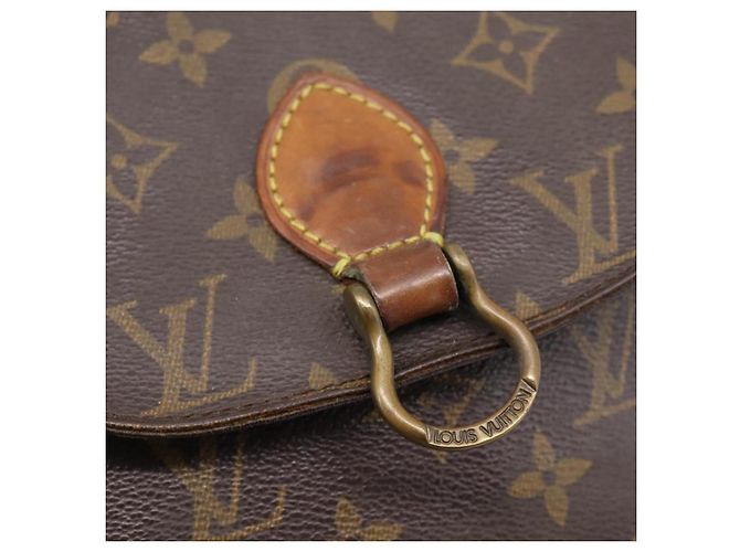 LOUIS VUITTON Borsa a tracolla Monogram Saint Cloud PM M51244 LV Auth 201329 Monogramma - vista 18