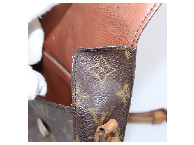 LOUIS VUITTON Borsa a tracolla Monogram Saint Cloud PM M51244 LV Auth 201329 Monogramma - vista 20