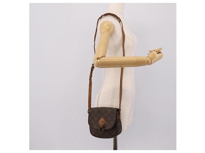 LOUIS VUITTON Borsa a tracolla Monogram Saint Cloud PM M51244 LV Auth 201329 Monogramma - vista 25