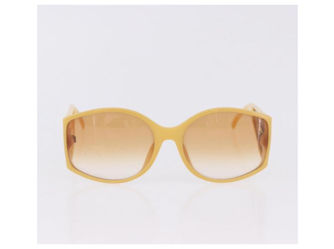 Occhiali da sole Christian Dior MIUMIU PRADA Plastica Set da 3 Nero Argento Auth BA15439 Beige - vista 2