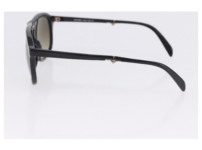 Occhiali da sole Christian Dior MIUMIU PRADA Plastica Set da 3 Nero Argento Auth BA15439 Beige - vista 23
