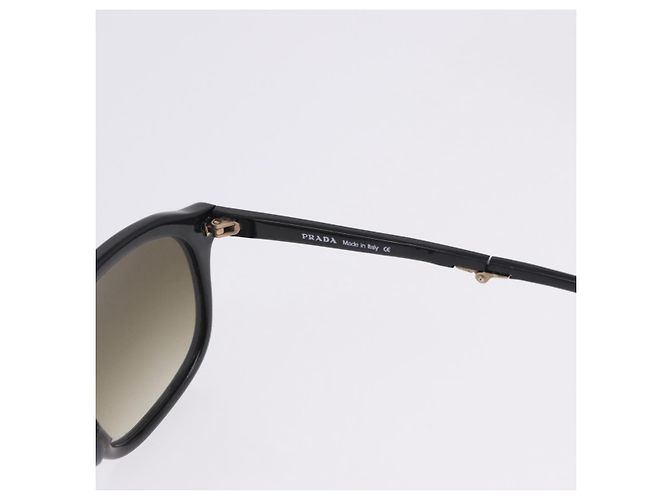 Occhiali da sole Christian Dior MIUMIU PRADA Plastica Set da 3 Nero Argento Auth BA15439 Beige - vista 24