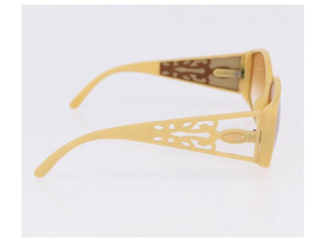 Occhiali da sole Christian Dior MIUMIU PRADA Plastica Set da 3 Nero Argento Auth BA15439 Beige - vista 7