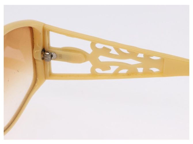 Occhiali da sole Christian Dior MIUMIU PRADA Plastica Set da 3 Nero Argento Auth BA15439 Beige - vista 9
