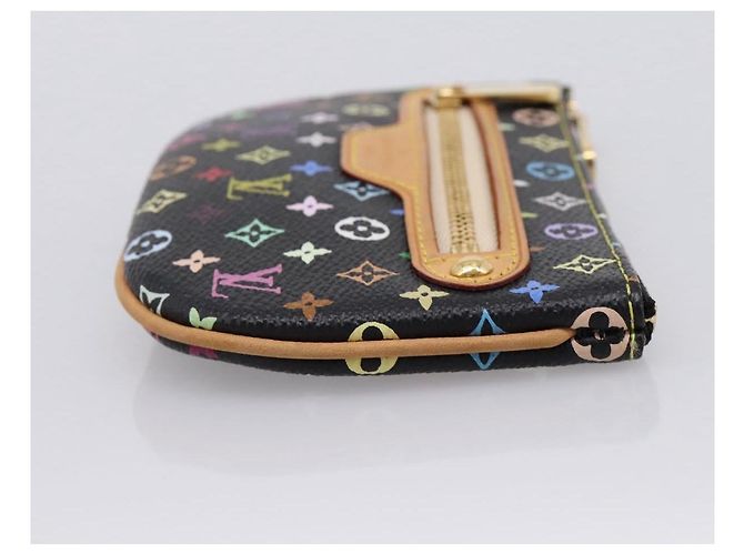 LOUIS VUITTON Monogram Multicolor Pochette MM Purse Black M60031 LV Auth 202597V Nero - vista 4