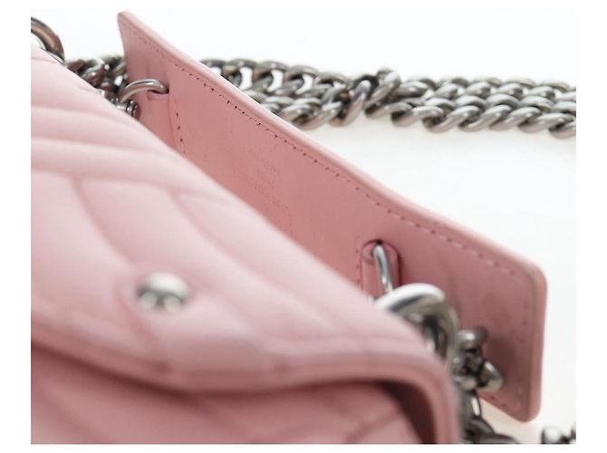 LOUIS VUITTON New Wave Chain Bag MM Borsa a Tracolla Rosa M51944 LV Auth 202180V - vista 17