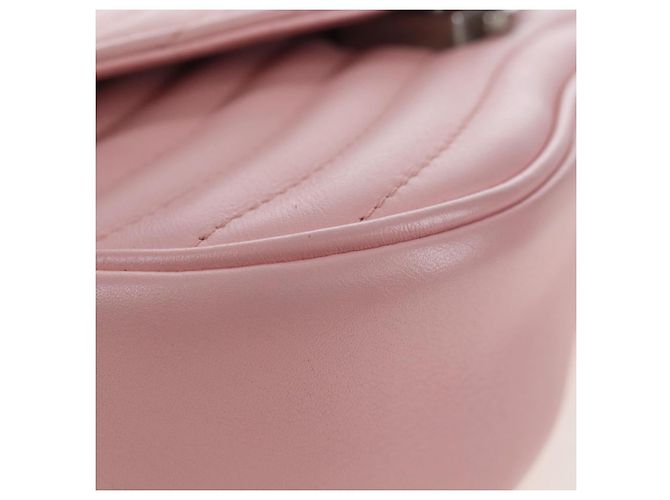 LOUIS VUITTON New Wave Chain Bag MM Borsa a Tracolla Rosa M51944 LV Auth 202180V - vista 21