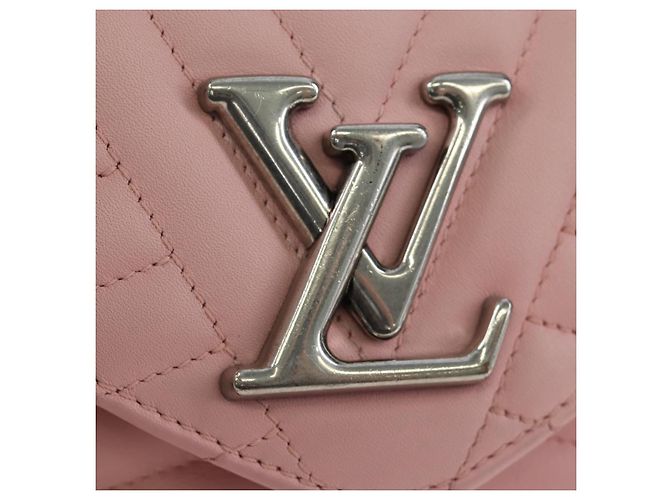LOUIS VUITTON New Wave Chain Bag MM Borsa a Tracolla Rosa M51944 LV Auth 202180V - vista 25