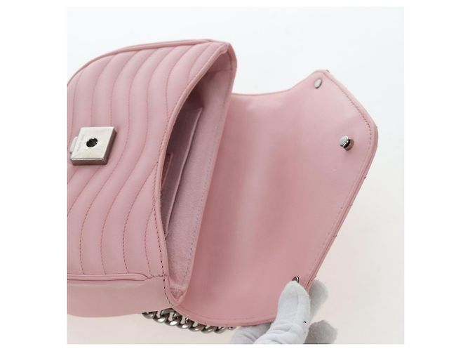 LOUIS VUITTON New Wave Chain Bag MM Borsa a Tracolla Rosa M51944 LV Auth 202180V - vista 26