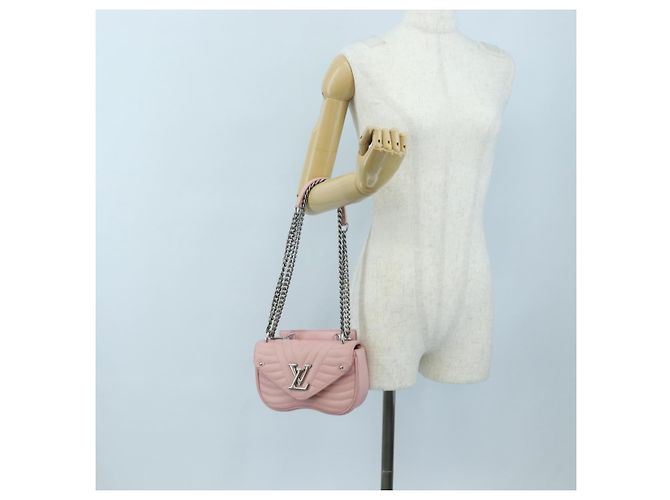 LOUIS VUITTON New Wave Chain Bag MM Borsa a Tracolla Rosa M51944 LV Auth 202180V - vista 33