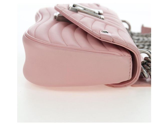 LOUIS VUITTON New Wave Chain Bag MM Borsa a Tracolla Rosa M51944 LV Auth 202180V - vista 4