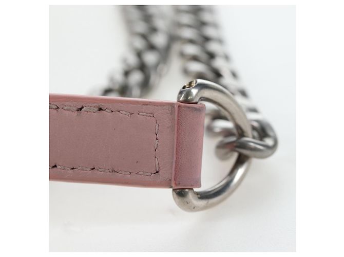LOUIS VUITTON New Wave Chain Bag MM Borsa a Tracolla Rosa M51944 LV Auth 202180V - vista 9