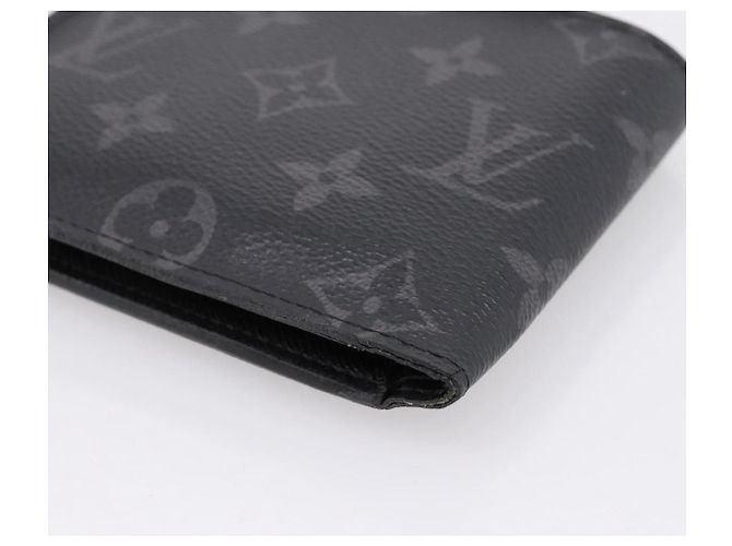 LOUIS VUITTON Monogram Eclipse Portefeuille Marco NM M62545 LV Auth 202834 Monograma - vista 15