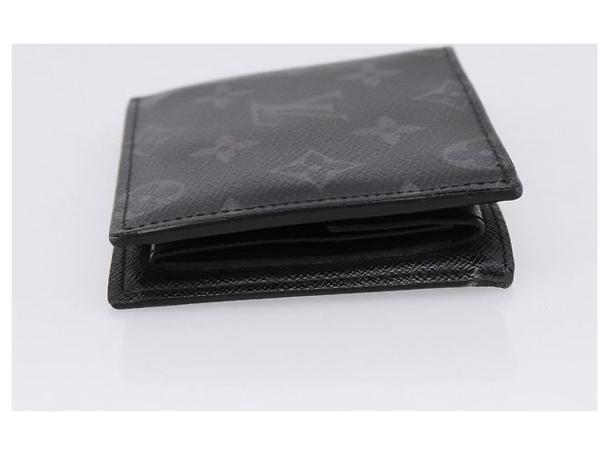 LOUIS VUITTON Monogram Eclipse Portefeuille Marco NM M62545 LV Auth 202834 Monograma - vista 3