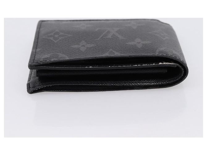 LOUIS VUITTON Monogram Eclipse Portefeuille Marco NM M62545 LV Auth 202834 Monograma - vista 5