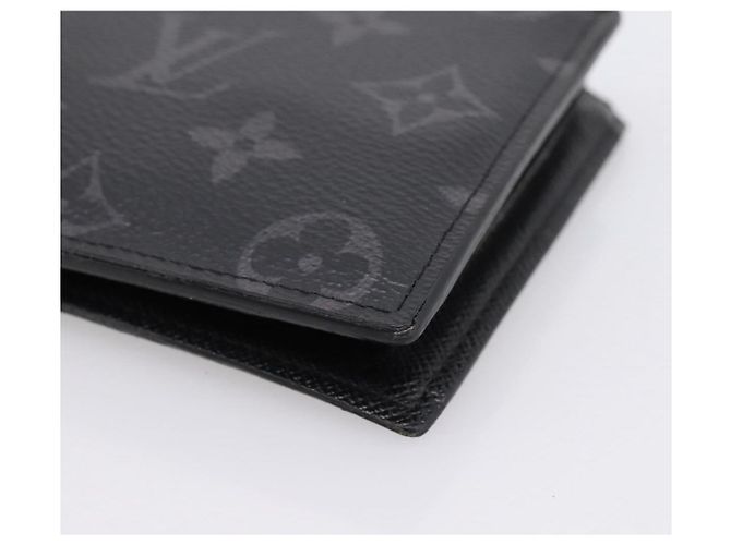 LOUIS VUITTON Monogram Eclipse Portefeuille Marco NM M62545 LV Auth 202834 Monograma - vista 7