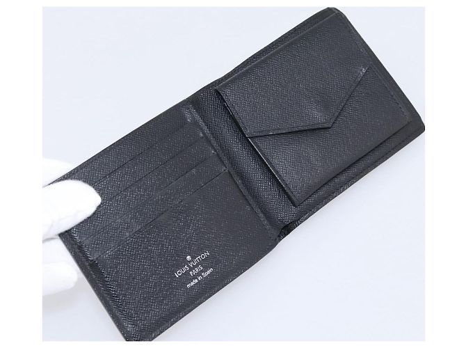 LOUIS VUITTON Monogram Eclipse Portefeuille Marco NM M62545 LV Auth 202834 Monograma - vista 8