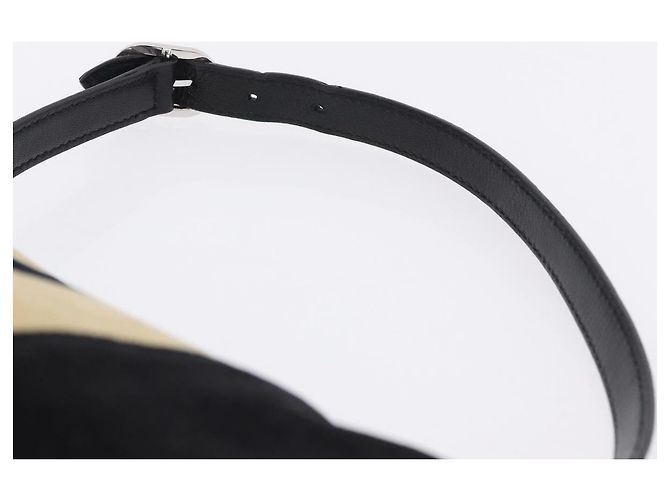 Borsa a Tracolla GUCCI Interlocking G Velluto Nero Argento Auth 193808V - vista 9