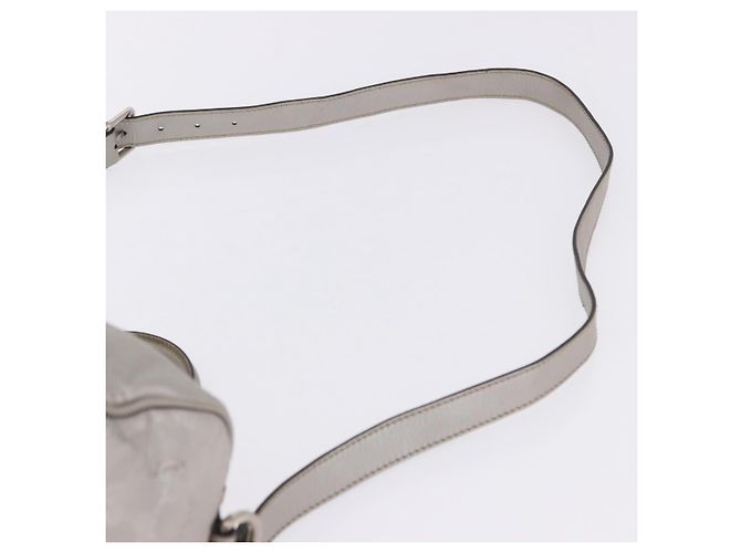 Borsa GUCCI GG Implementation PVC Leather 2way Silver 203696 Auth ka6110A Argento - vista 12
