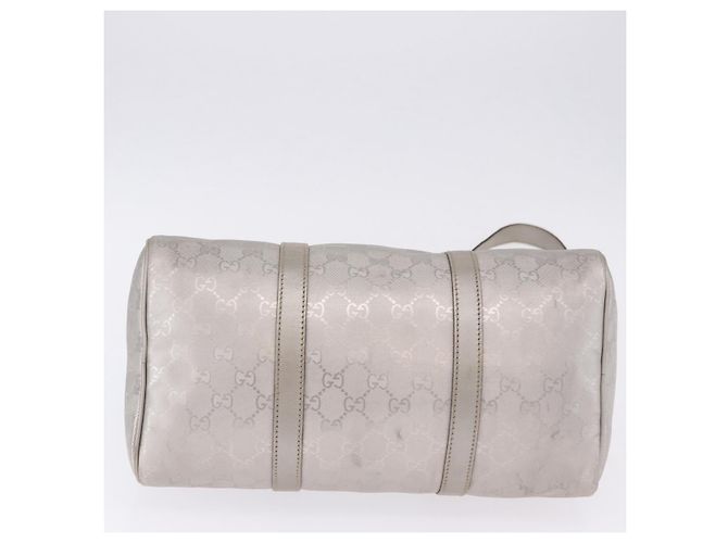 Borsa GUCCI GG Implementation PVC Leather 2way Silver 203696 Auth ka6110A Argento - vista 14