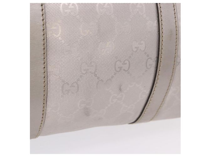 Borsa GUCCI GG Implementation PVC Leather 2way Silver 203696 Auth ka6110A Argento - vista 15