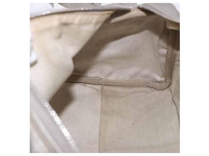 Borsa GUCCI GG Implementation PVC Leather 2way Silver 203696 Auth ka6110A Argento - vista 25