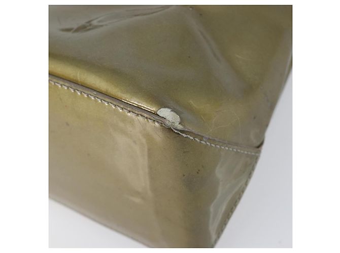 Borsa a mano LOUIS VUITTON Monogram Vernis Wilshire PM Veil bronze LV Auth 202838 - vista 10