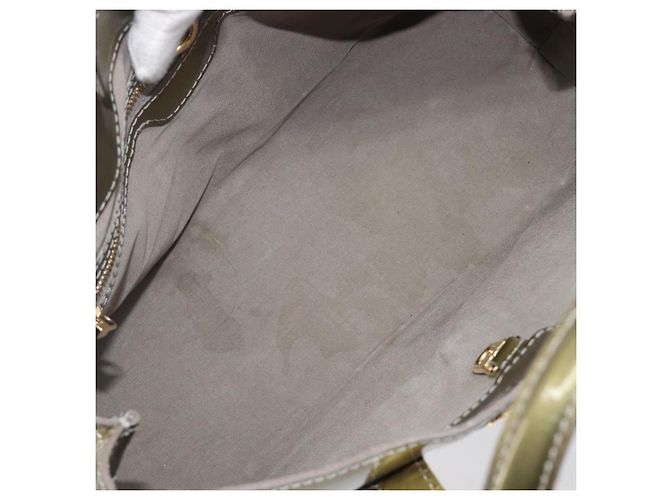 Borsa a mano LOUIS VUITTON Monogram Vernis Wilshire PM Veil bronze LV Auth 202838 - vista 11