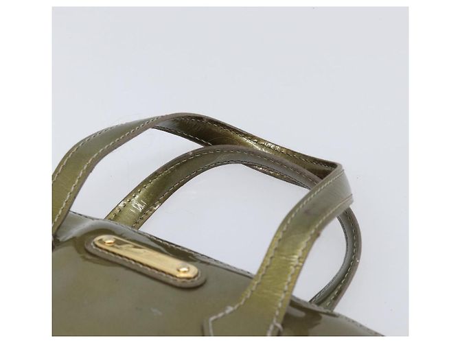 Borsa a mano LOUIS VUITTON Monogram Vernis Wilshire PM Veil bronze LV Auth 202838 - vista 15
