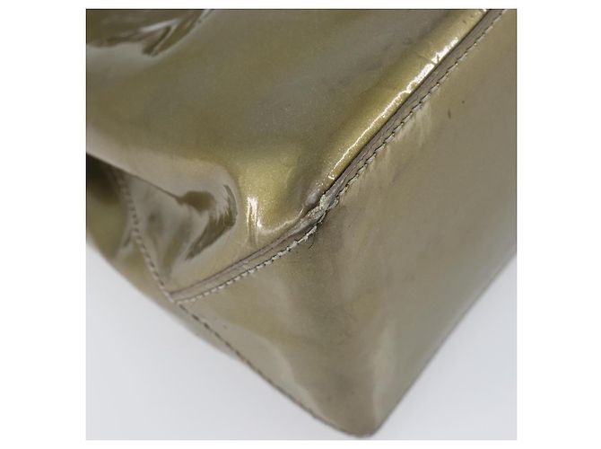 Borsa a mano LOUIS VUITTON Monogram Vernis Wilshire PM Veil bronze LV Auth 202838 - vista 18