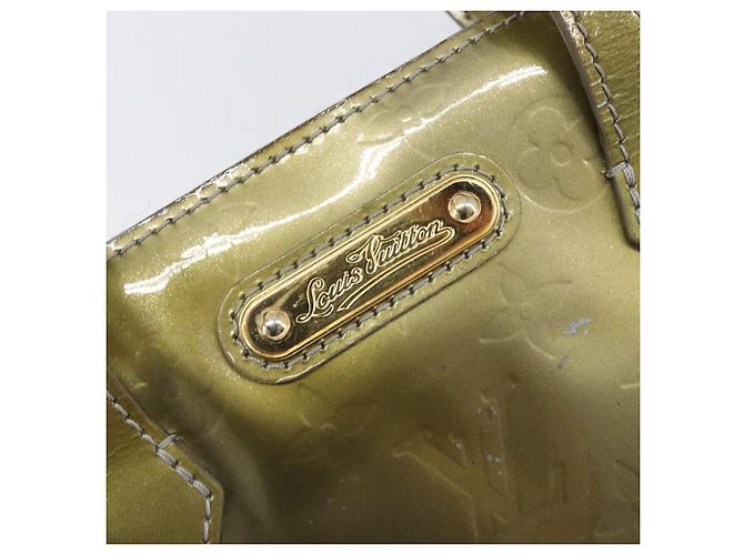 Borsa a mano LOUIS VUITTON Monogram Vernis Wilshire PM Veil bronze LV Auth 202838 - vista 20
