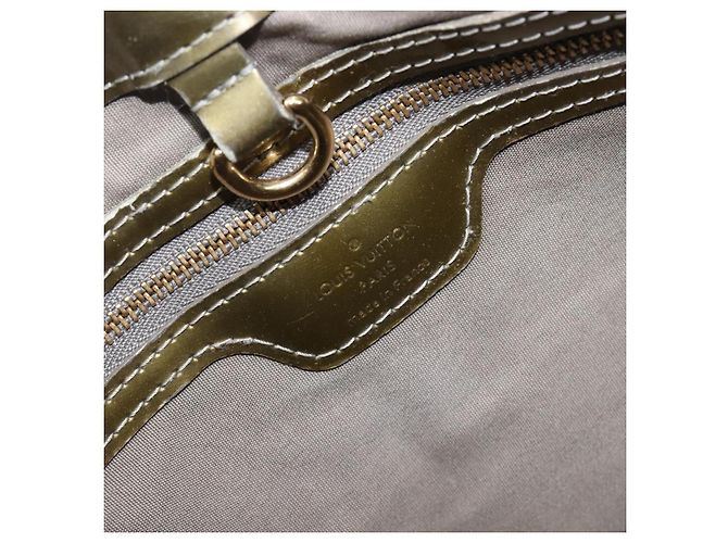 Borsa a mano LOUIS VUITTON Monogram Vernis Wilshire PM Veil bronze LV Auth 202838 - vista 22