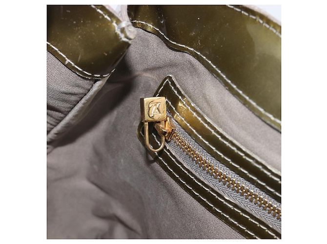Borsa a mano LOUIS VUITTON Monogram Vernis Wilshire PM Veil bronze LV Auth 202838 - vista 25
