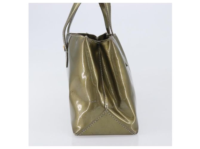 Borsa a mano LOUIS VUITTON Monogram Vernis Wilshire PM Veil bronze LV Auth 202838 - vista 3