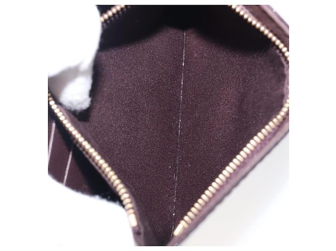 LOUIS VUITTON Monogram Vernis Bel Ale Shoulder Bag Amarante M93613 Auth 202014 Bordò - vista 11